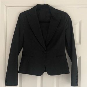 Theory black cotton jacket